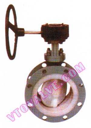 F46 Lined Flanged Butterfly Valves