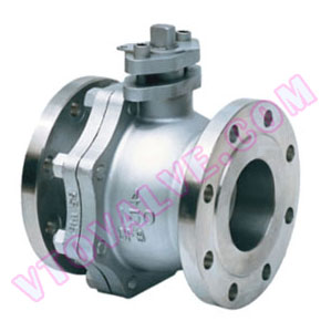 API, JIS, 2PC Soft Seal Flange Ball Valves